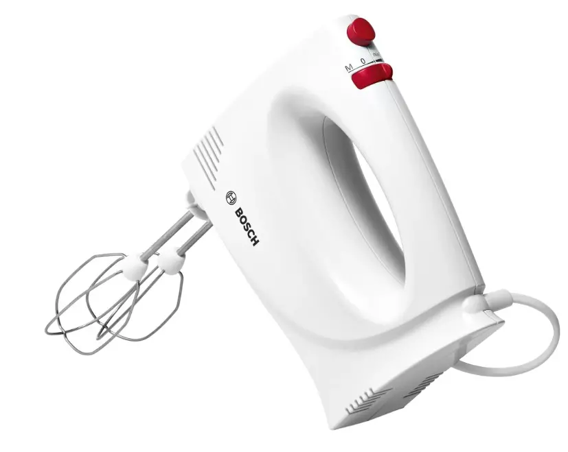 Mixer de mână Bosch MFQP1000 2 trepte 300 W Rosu Alb