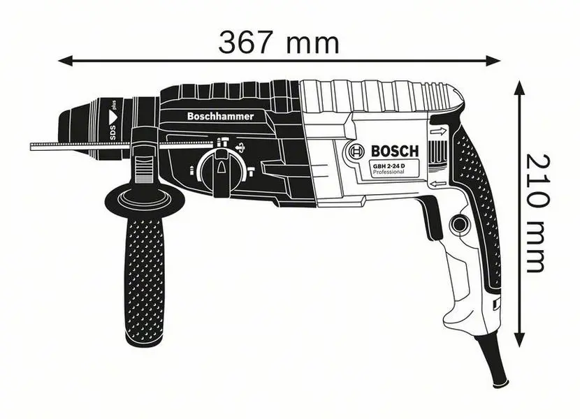 Ciocan rotopercutor cu SDS plus GBH 240 0611272100  în România