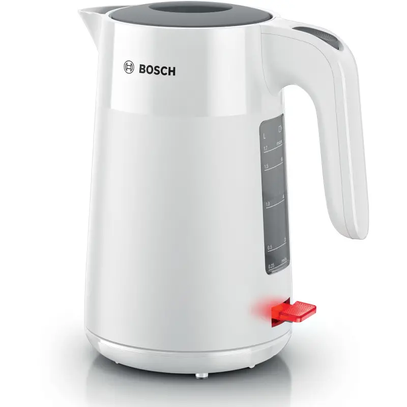 Fierbător electric Bosch TWK2M161 MyMoment, 1.7 l, Alb