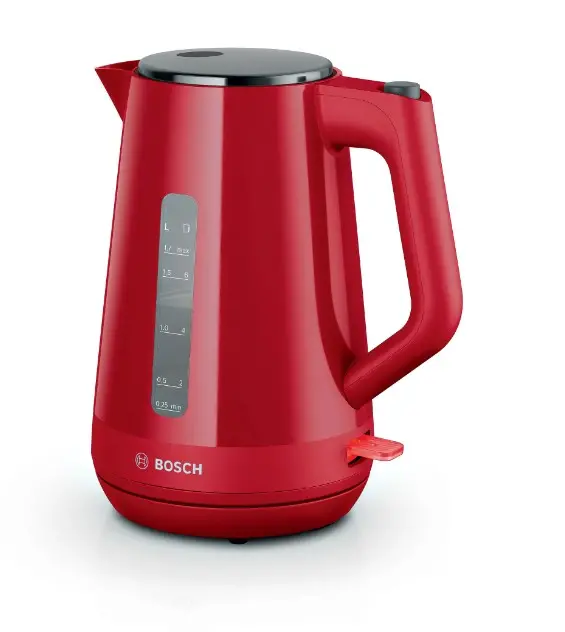 Fierbător electric Bosch TWK1M124 MyMoment, 1.7 l Red