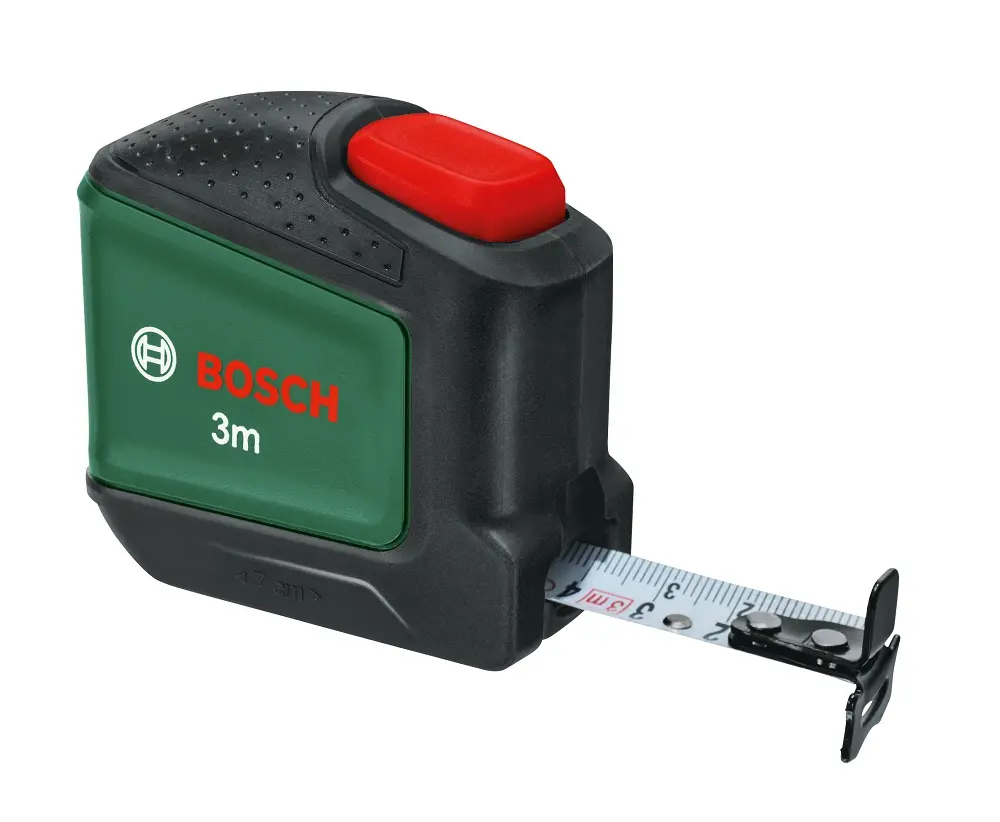 Ruletă Bosch 1600A027PJ de 3 metri cu blocare automată