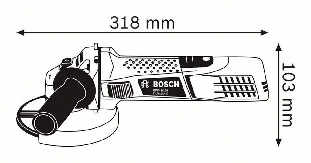 Polizor unghiular GWS 7-125 0601388108  cumpăra